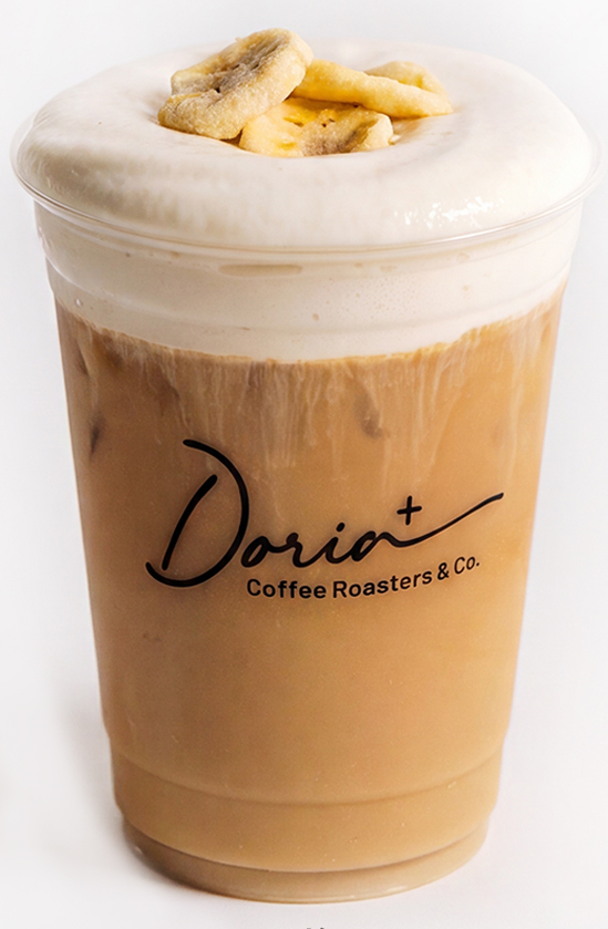 Latte con Foam de Plátano